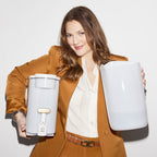 Beautiful by PUR 12 Cup Water Filtration Pitcher, W 10.2" x H 10.6" x L 6.8", White Icing (PPT120W)