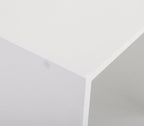 Mainstays 4 Cube Storage Organizer Bookcase, White