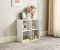 Mainstays 4 Cube Storage Organizer Bookcase, White