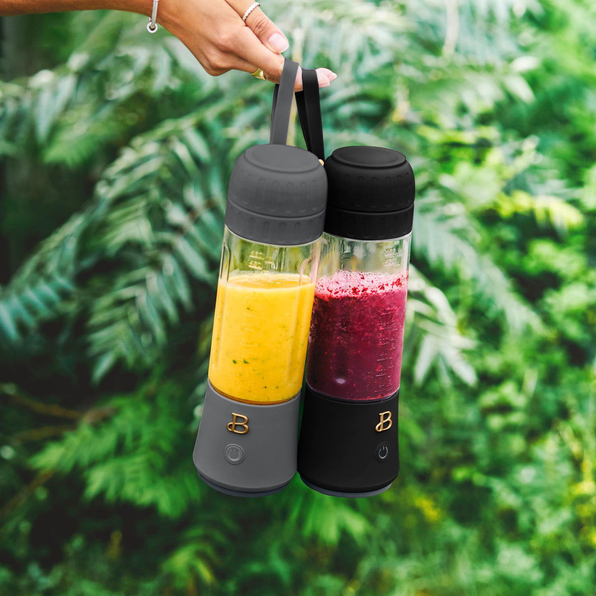 Beautiful Portable to-Go Blender 2.0, 70 W, 16 oz, Black Sesame by Drew Barrymore