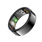 LIVEUP Smart Ring, Sleep & Heart Rate Tracking, Blood Oxygen Monitoring, Waterproof, Size 10, 1 Count