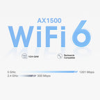 TP-Link Wi-Fi 6 Mesh Router Replacement System | 3- AX1500 Mesh Routers | Coverage up to 5,600 Sq. ft. | Parental Controls | Connect up to 120 Devices | TP-Link Deco W4500