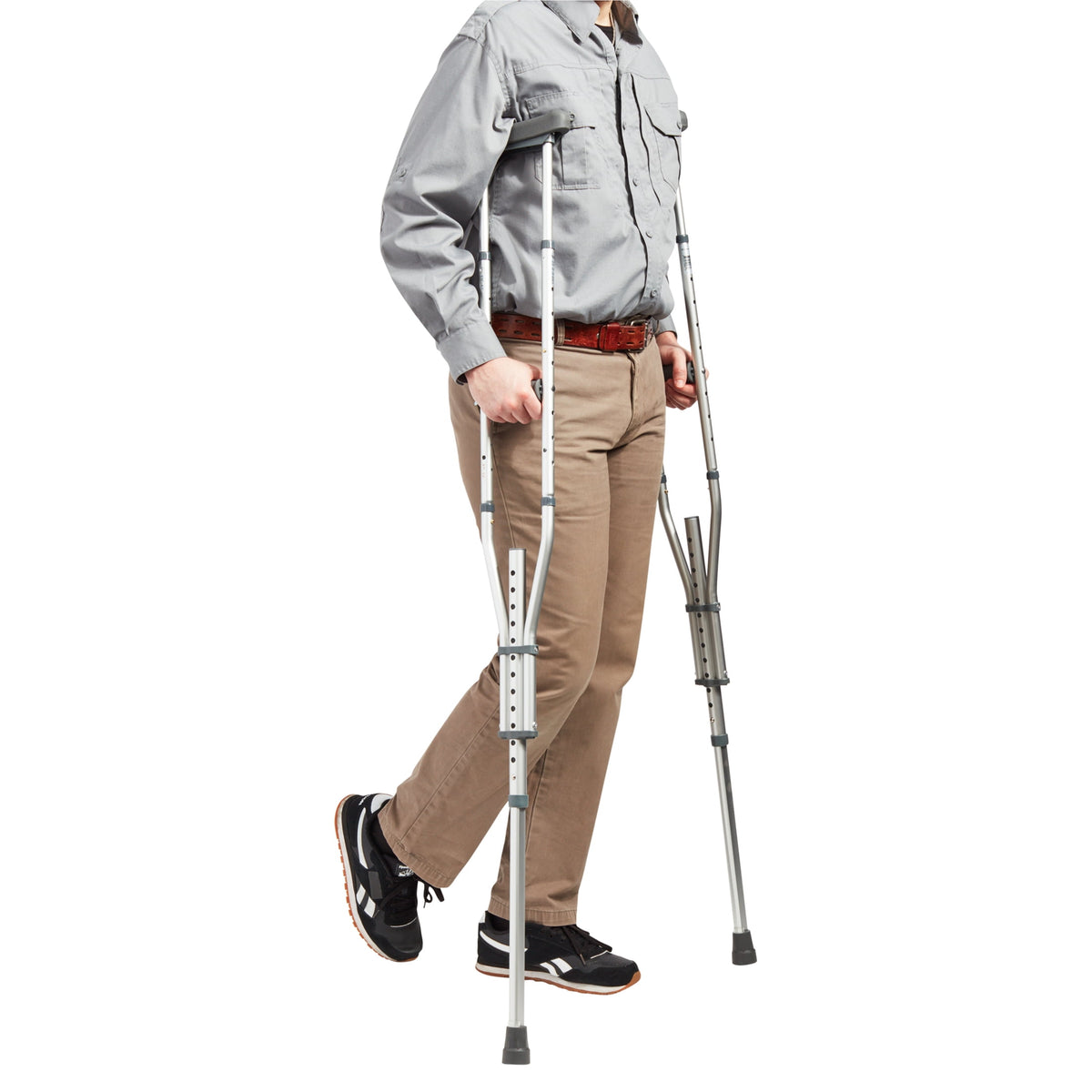Equate Universal Crutches – Adjustable Walking Support for Adults