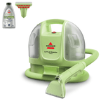 BISSELL Little Green Mini Portable and Upholstery Deep Cleaner, Car/Auto Detailer with 4" Tough Stain Tool and Little Green Trial Formula, 4095