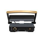 Beautiful 2-in-1 Panini Press & Grill with Detachable Plates, Black Sesame by Drew Barrymore
