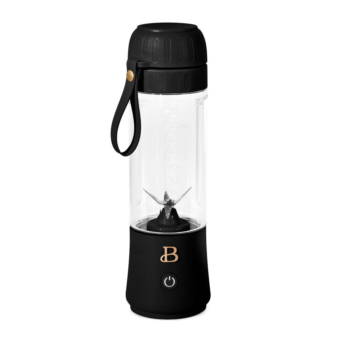 Beautiful Portable to-Go Blender 2.0, 70 W, 16 oz, Black Sesame by Drew Barrymore