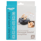 Equate Digital Rechargeable Sound Amplifier for The Ear, Beige, Frequency 500-3,200Hz, HA-59B