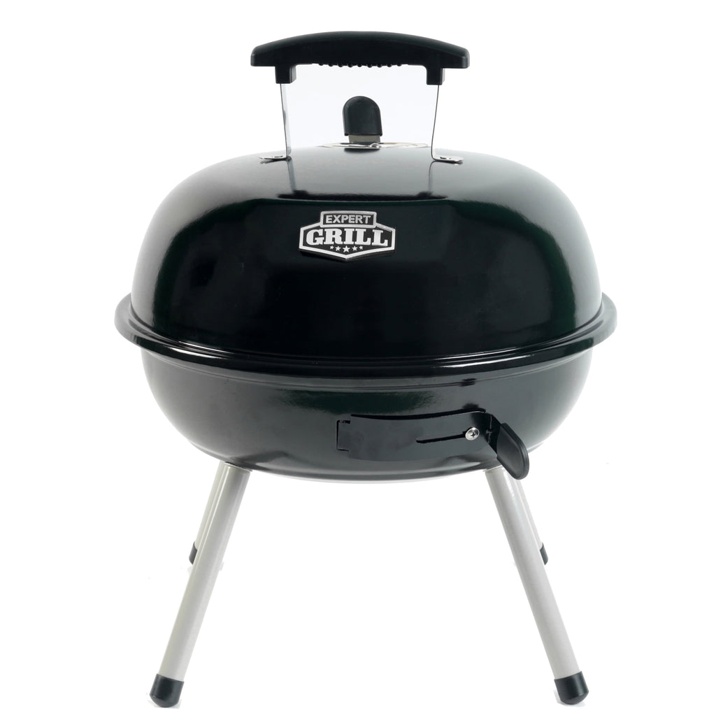 Expert Grill 14.5 in Portable Charcoal Grill, Black