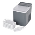 Mainstays Portable Countertop Ice Maker, 26 lbs Per Day, Compact Ice Machine with Quick Ice Cycles, No Plumbing Required, Grey