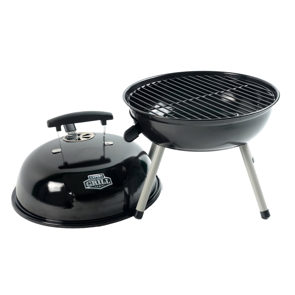 Expert Grill 14.5 in Portable Charcoal Grill, Black