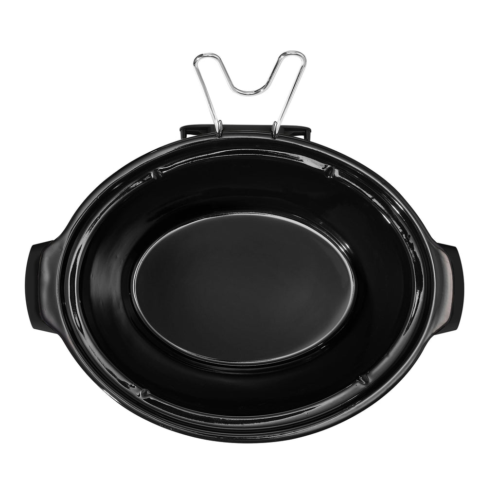 Beautiful 6 Qt Programmable Slow Cooker, Black Sesame by Drew Barrymore