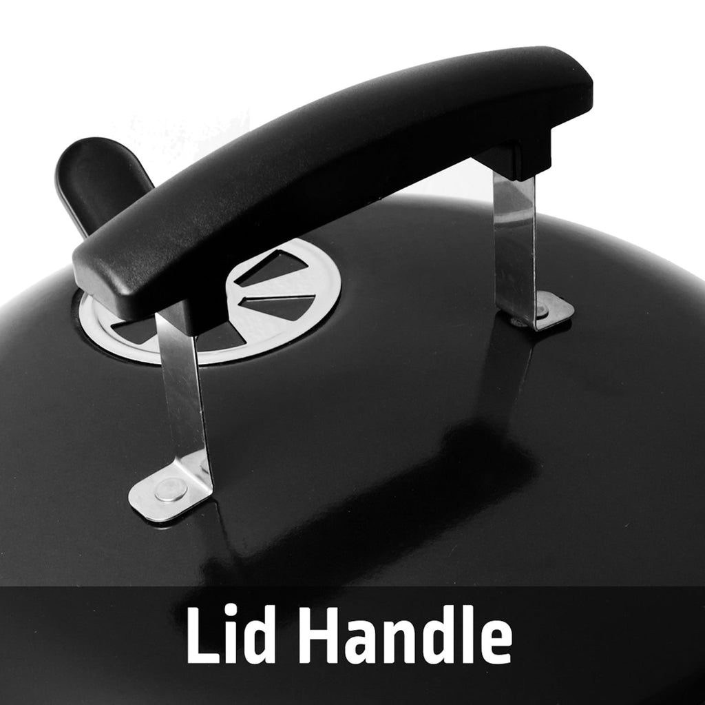 Expert Grill 14.5 in Portable Charcoal Grill, Black
