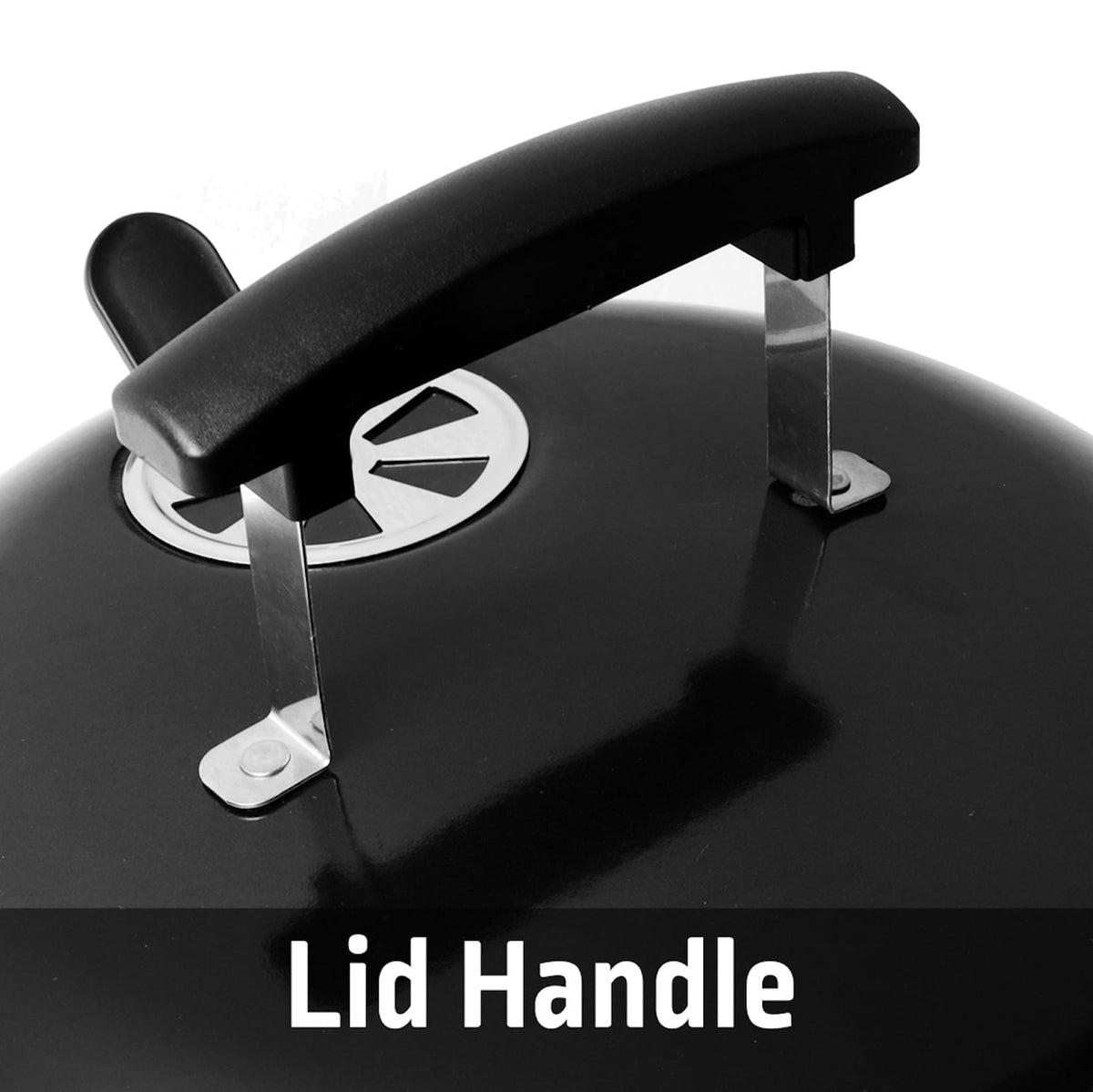 Expert Grill 14.5 in Portable Charcoal Grill, Black