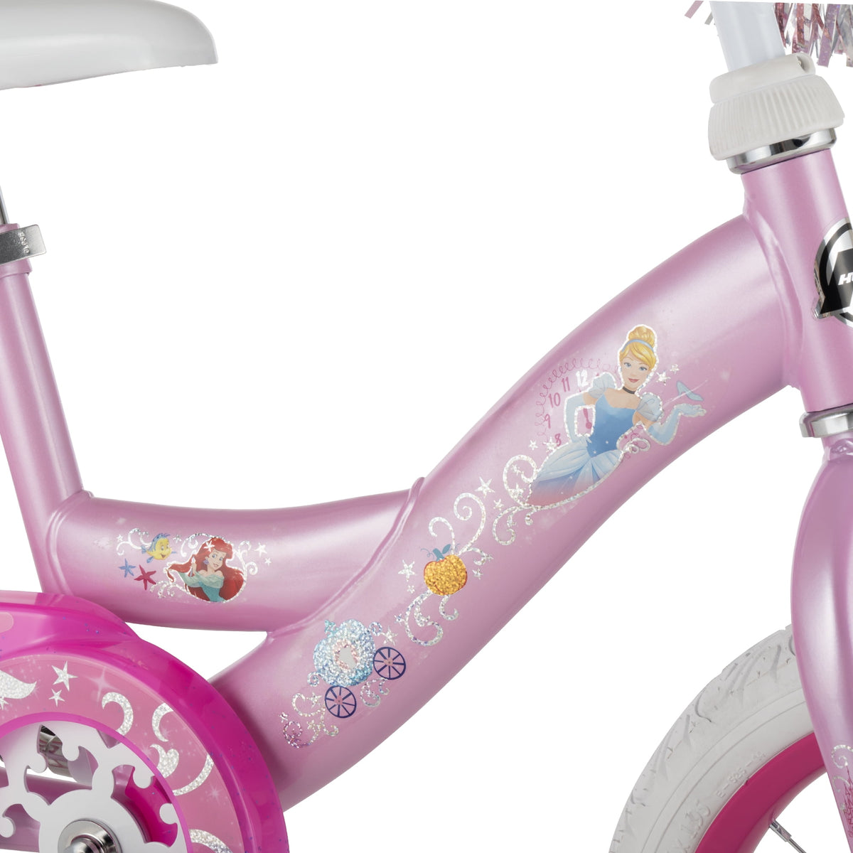 Huffy 16" Disney Princess Kids' Bike, Fits Riders 3'5" - 4'0", Pink, Child, Girl's