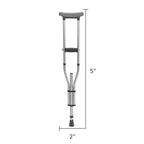 Equate Universal Crutches – Adjustable Walking Support for Adults
