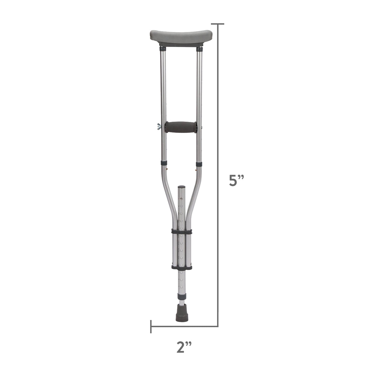 Equate Universal Crutches – Adjustable Walking Support for Adults