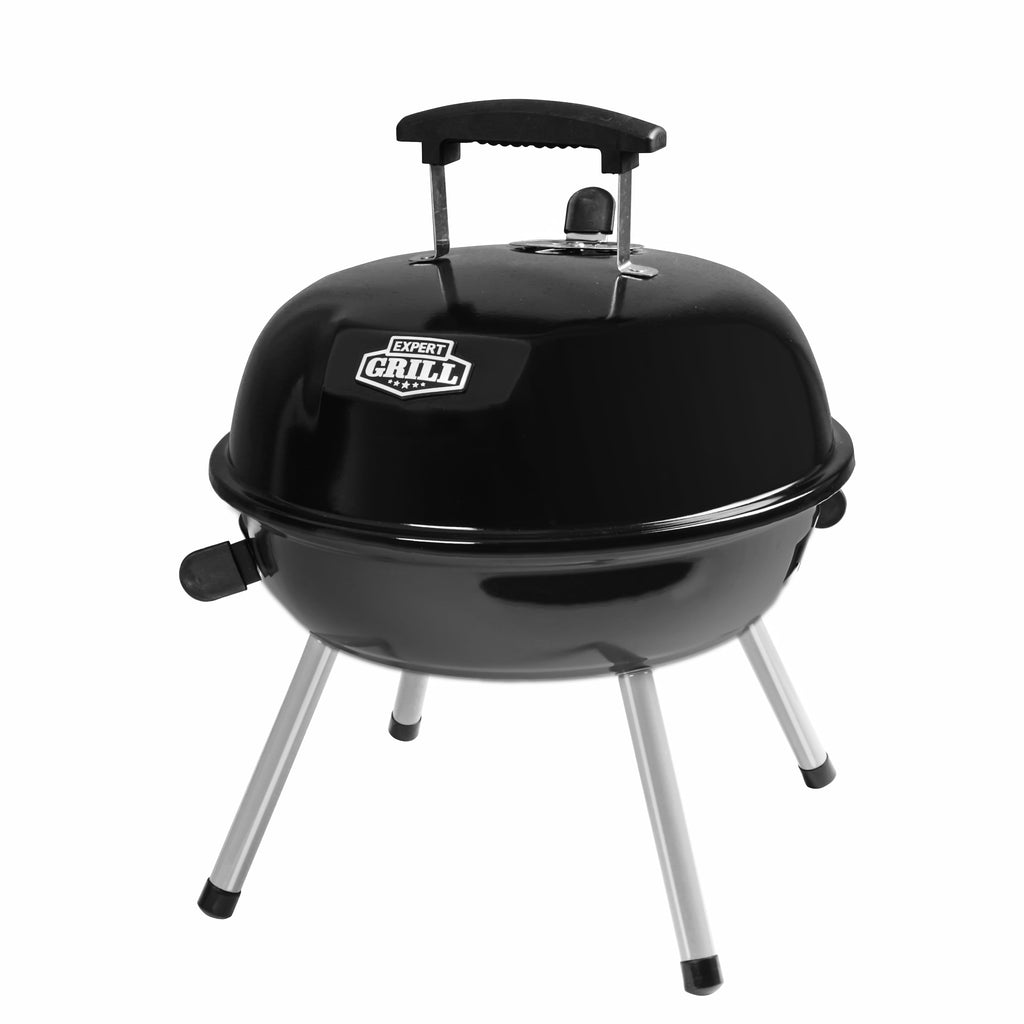 Expert Grill 14.5 in Portable Charcoal Grill, Black