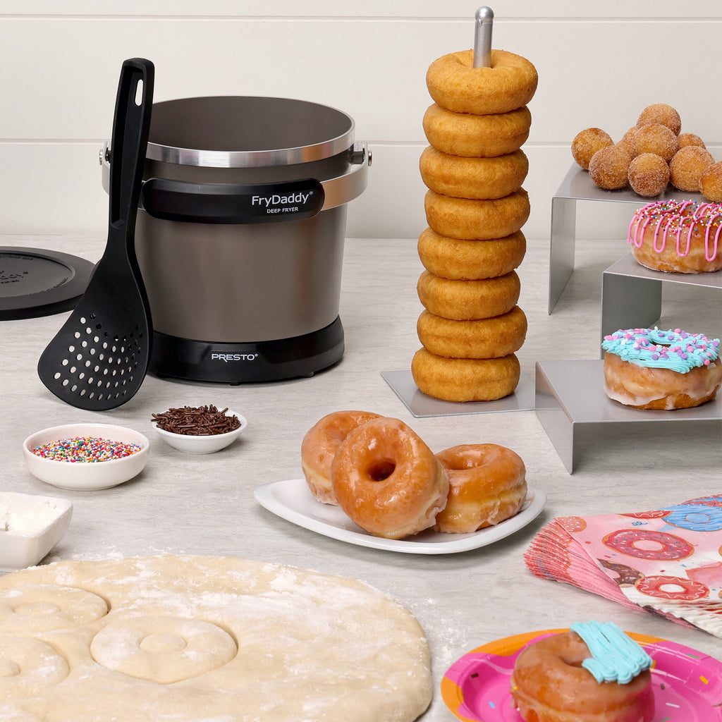 Presto FryDaddy Electric Deep Fryer, Black 05428