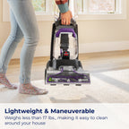 BISSELL PowerForce Pet XL Upright Deep Cleaner, for Carpet and Upholstery, 10" Clean Path, Above Floor Cleaning, Large Clean Tank, Lightweight, 3748, Black